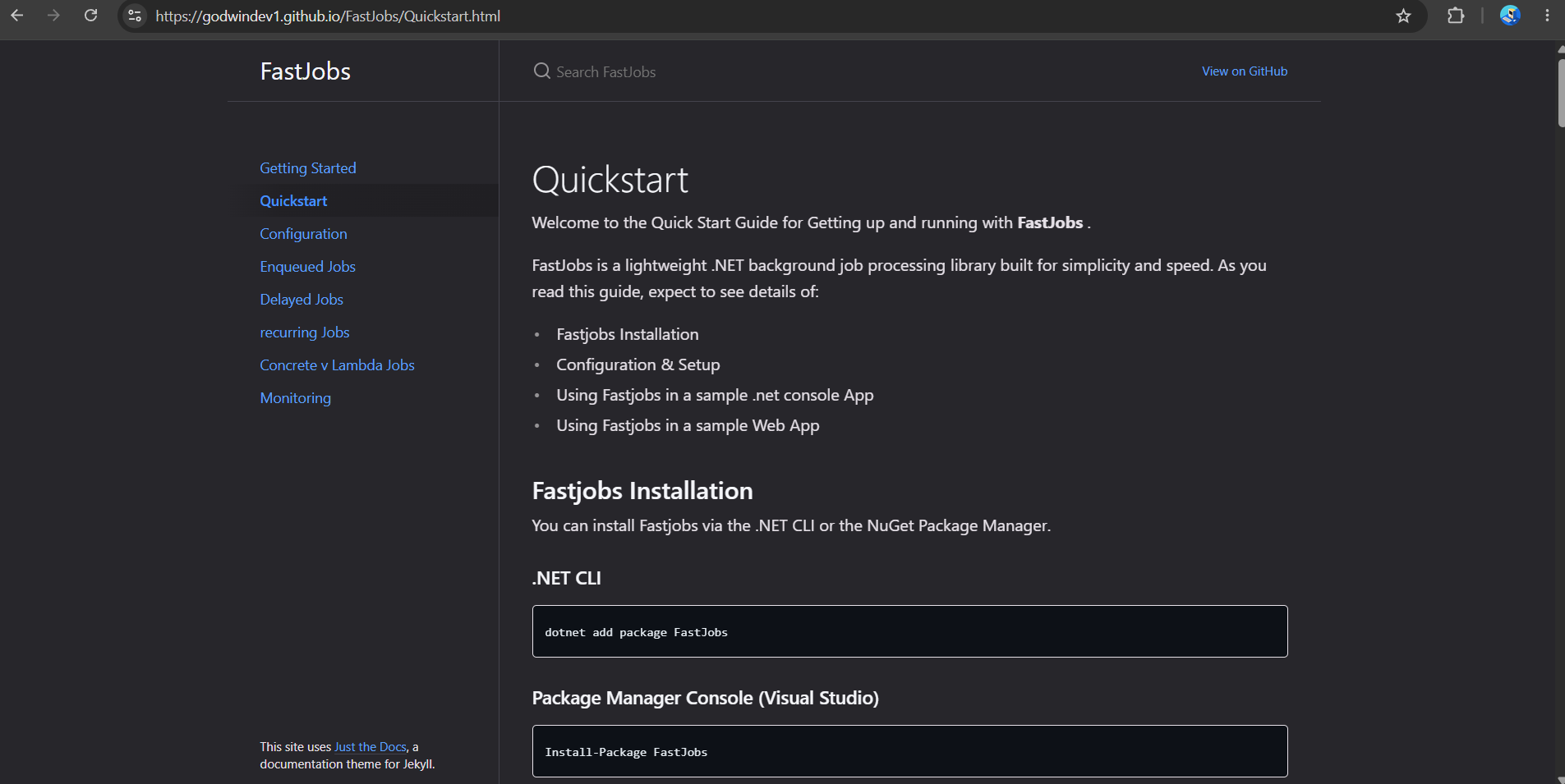 FastJobServer: Background Jobs Scheduling & Processing Library cover